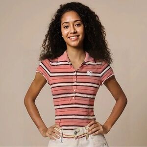 Vintage Y2K GUESS top Short Sleeve – Size XS